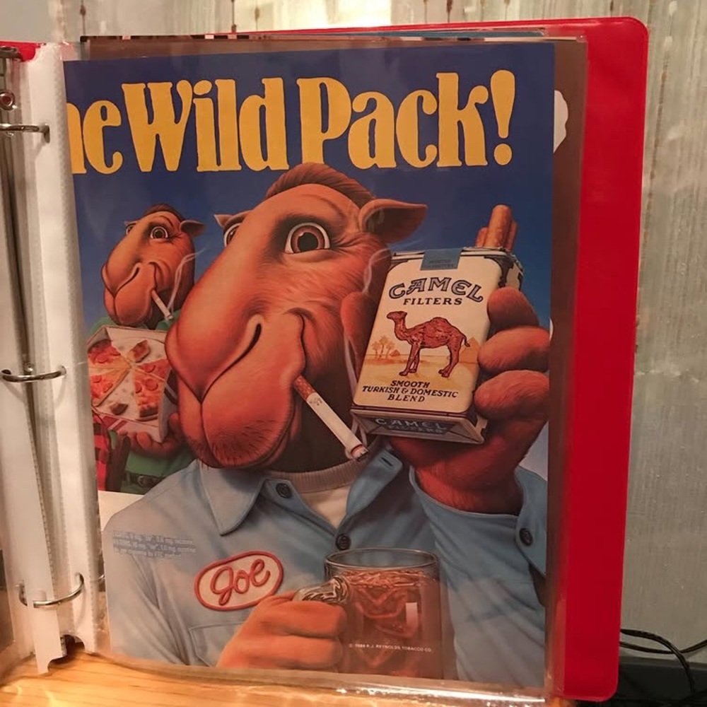 1988 Camel cigarettes advertising